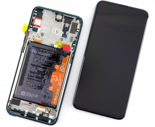 Ansamblu Display LCD + Touchscreen Huawei Y9 Prime 2019 Display Original Service Pack Green Verde . Ecran + Digitizer Huawei Y9 Prime 2019 Display Original Service Pack Green Verde