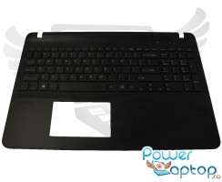 Tastatura Sony Vaio SVF15 cu Palmrest negru. Keyboard Sony Vaio SVF15 cu Palmrest negru. Tastaturi laptop Sony Vaio SVF15 cu Palmrest negru. Tastatura notebook Sony Vaio SVF15 cu Palmrest negru