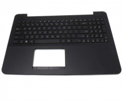 Tastatura Asus  X555UA cu Palmrest negru. Keyboard Asus  X555UA cu Palmrest negru. Tastaturi laptop Asus  X555UA cu Palmrest negru. Tastatura notebook Asus  X555UA cu Palmrest negru