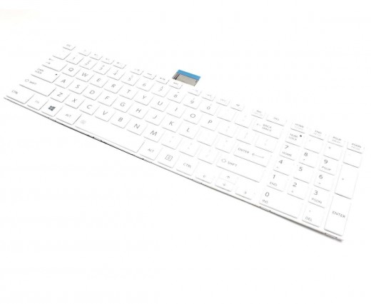Tastatura Toshiba PSCF6V Alba. Keyboard Toshiba PSCF6V Alba. Tastaturi laptop Toshiba PSCF6V Alba. Tastatura notebook Toshiba PSCF6V Alba