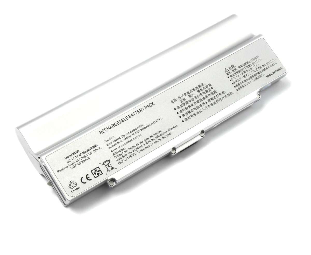 Baterie Sony VAIO VGN SZ61MN B 9 celule argintie powerlaptop.ro
