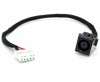 Mufa alimentare HP  6017B0295901 cu fir . DC Jack HP  6017B0295901 cu fir