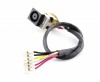 Mufa alimentare HP Pavilion DV6 cu fir si conector cu  pini. DC Jack HP Pavilion DV6 cu fir