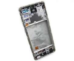 Ansamblu Display LCD + Touchscreen Samsung Galaxy A72 A725F Display Original White Alb . Ecran + Digitizer Samsung Galaxy A72 A725F Display Original White Alb