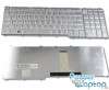 Tastatura Toshiba Qosmio X500 argintie. Keyboard Toshiba Qosmio X500 argintie. Tastaturi laptop Toshiba Qosmio X500 argintie. Tastatura notebook Toshiba Qosmio X500 argintie