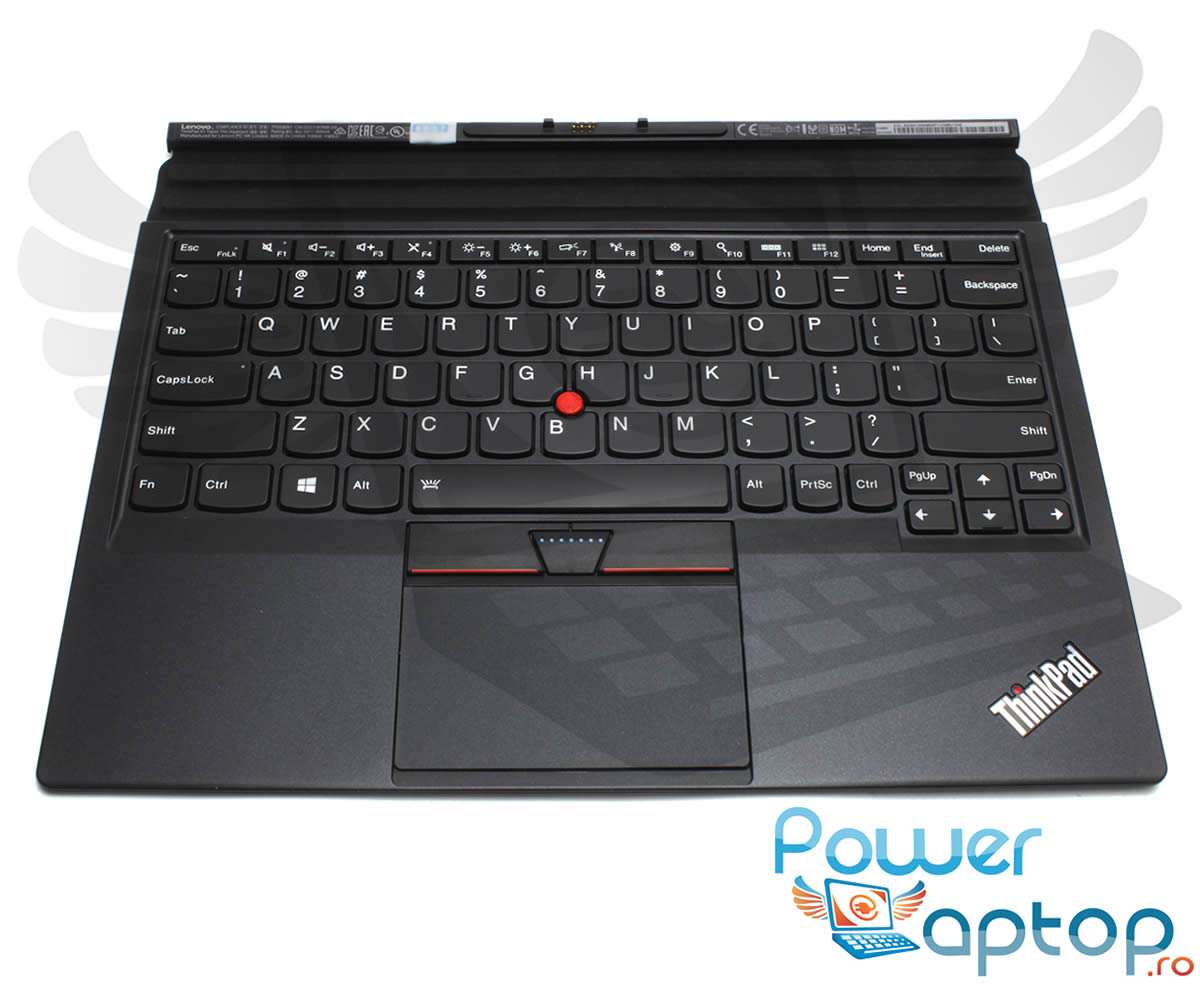 Tastatura Lenovo TP00082K1 neagra cu Palmrest negru (Neagra) imagine 2022