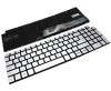 Tastatura Dell 00WNM6 Argintie iluminata backlit. Keyboard Dell 00WNM6 Argintie. Tastaturi laptop Dell 00WNM6 Argintie. Tastatura notebook Dell 00WNM6 Argintie