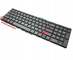 Tastatura HP Pavilion 15-BC011NL iluminata. Keyboard HP Pavilion 15-BC011NL. Tastaturi laptop HP Pavilion 15-BC011NL. Tastatura notebook HP Pavilion 15-BC011NL