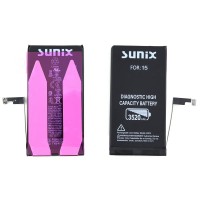 Baterie pentru iPhone 15 SUNIX GENUINE CALIBRABILA High Capacity 3550mAh