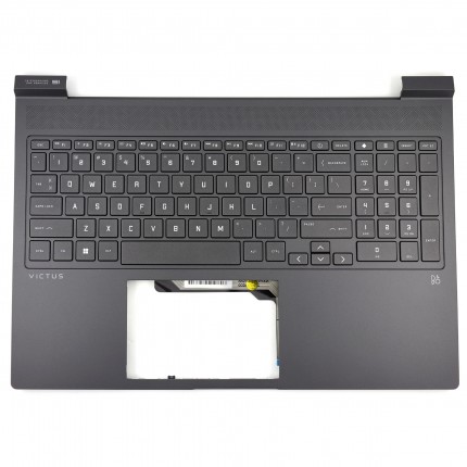 Tastatura HP AM7ID000300 Neagra cu Palmrest Negru fara TouchPad iluminata backlit. Keyboard HP AM7ID000300 Neagra cu Palmrest Negru fara TouchPad. Tastaturi laptop HP AM7ID000300 Neagra cu Palmrest Negru fara TouchPad. Tastatura notebook HP AM7ID000300 Neagra cu Palmrest Negru fara TouchPad