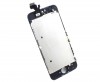 Display iPhone 5 Complet, cu tablita metalica pe spate, conector pentru amprenta si ornamente camera si casca.