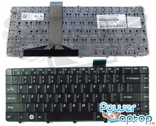 Tastatura Dell Inspiron 1110. Keyboard Dell Inspiron 1110. Tastaturi laptop Dell Inspiron 1110. Tastatura notebook Dell Inspiron 1110