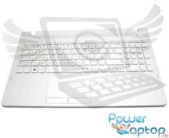 Tastatura Samsung  NP300E5E alba cu Palmrest alb. Keyboard Samsung  NP300E5E alba cu Palmrest alb. Tastaturi laptop Samsung  NP300E5E alba cu Palmrest alb. Tastatura notebook Samsung  NP300E5E alba cu Palmrest alb