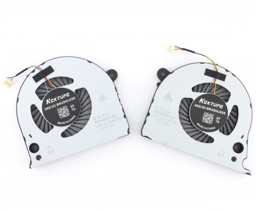 Sistem coolere laptop Dell G7 7588. Ventilatoare procesor Dell G7 7588. Sistem racire laptop Dell G7 7588