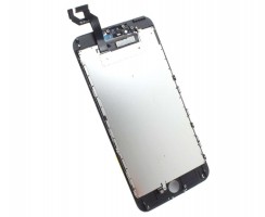 Display iPhone 6S Plus Complet, cu tablita metalica pe spate, conector pentru amprenta si ornamente camera si casca.