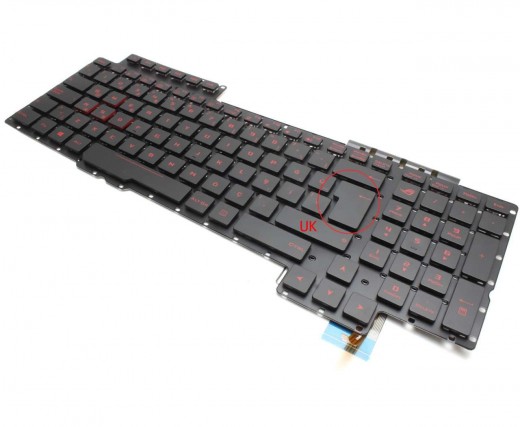 Tastatura Asus Rog G752VS iluminata. Keyboard Asus Rog G752VS. Tastaturi laptop Asus Rog G752VS. Tastatura notebook Asus Rog G752VS