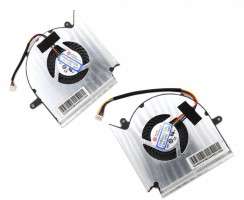 Sistem coolere laptop MSI GE75. Ventilatoare procesor MSI GE75. Sistem racire laptop MSI GE75