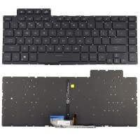 Tastatura Asus 6037B0202901 Neagra cu Palmrest Negru iluminata. Keyboard Asus 6037B0202901. Tastaturi laptop Asus 6037B0202901. Tastatura notebook Asus 6037B0202901