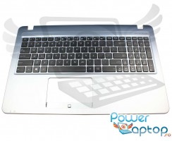Tastatura Asus  R540LJ neagra cu Palmrest gri. Keyboard Asus  R540LJ neagra cu Palmrest gri. Tastaturi laptop Asus  R540LJ neagra cu Palmrest gri. Tastatura notebook Asus  R540LJ neagra cu Palmrest gri