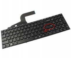 Tastatura Samsung  RV711 neagra. Keyboard Samsung  RV711. Tastaturi laptop Samsung  RV711. Tastatura notebook Samsung  RV711