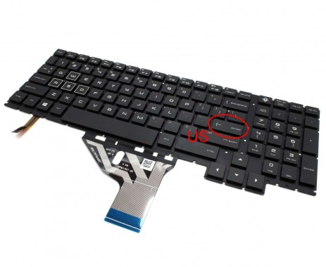 Tastatura HP 15-ce iluminata. Keyboard HP 15-ce. Tastaturi laptop HP 15-ce. Tastatura notebook HP 15-ce