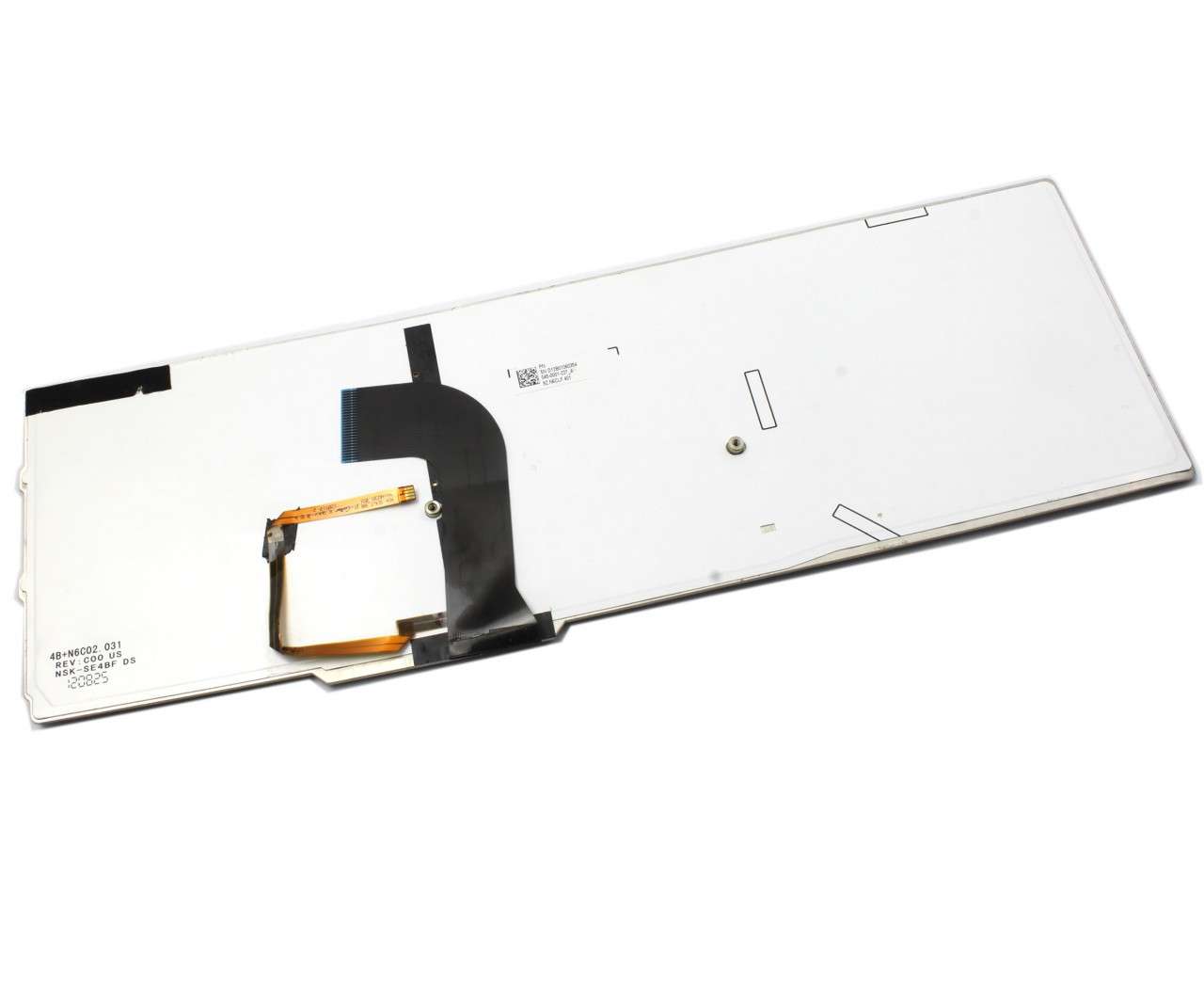 Tastatura argintie Sony Vaio SVS15118ECB iluminata layout UK fara rama enter mare powerlaptop.ro imagine noua reconect.ro