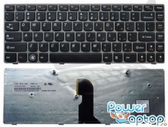 Tastatura Lenovo  Z460G Rama Gri. Keyboard Lenovo  Z460G Rama Gri. Tastaturi laptop Lenovo  Z460G Rama Gri. Tastatura notebook Lenovo  Z460G Rama Gri