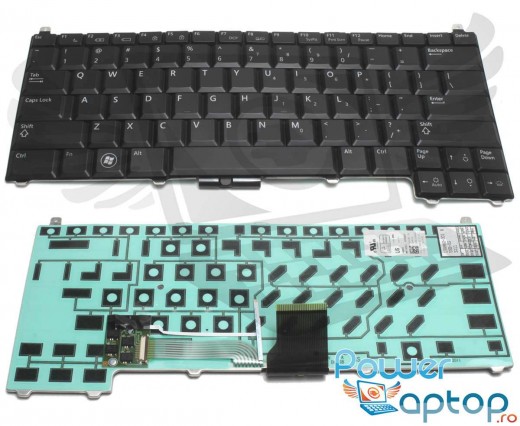 Tastatura Dell  0T989G iluminata backlit. Keyboard Dell  0T989G iluminata backlit. Tastaturi laptop Dell  0T989G iluminata backlit. Tastatura notebook Dell  0T989G iluminata backlit