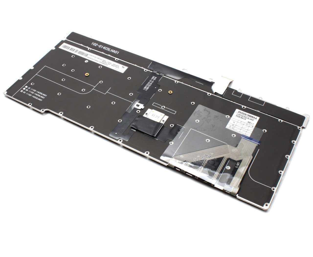 Tastatura Lenovo Thinkpad X1 Carbon GEN 3 2015 iluminata layout US fara rama enter mic 2015 imagine Black Friday 2021