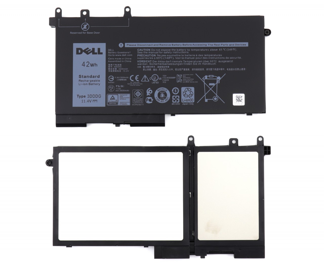 Baterie Dell Latitude 5290 Oem 42Wh