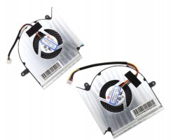Sistem coolere laptop MSI GP63. Ventilatoare procesor MSI GP63. Sistem racire laptop MSI GP63