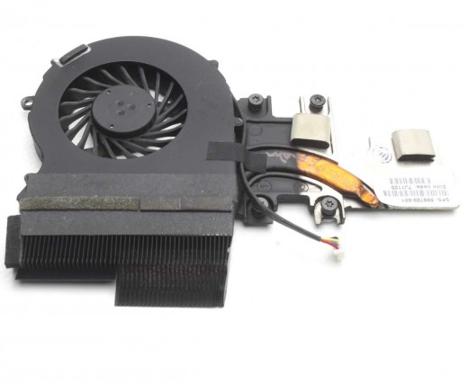 Cooler laptop HP  KSB0505HB cu video dedicat. Ventilator procesor HP  KSB0505HB. Sistem racire laptop HP  KSB0505HB