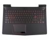 Tastatura Lenovo Y520-15IKBN Neagra cu Palmrest Negru cu TouchPad iluminata backlit. Keyboard Lenovo Y520-15IKBN Neagra cu Palmrest Negru cu TouchPad. Tastaturi laptop Lenovo Y520-15IKBN Neagra cu Palmrest Negru cu TouchPad. Tastatura notebook Lenovo Y520-15IKBN Neagra cu Palmrest Negru cu TouchPad