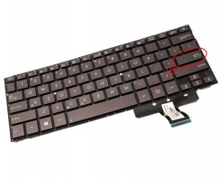 Tastatura Asus ZenBook UX31E maro iluminata. Keyboard Asus ZenBook UX31E. Tastaturi laptop Asus ZenBook UX31E. Tastatura notebook Asus ZenBook UX31E