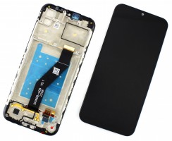 Display Motorola Moto E6i cu Rama Black Negru