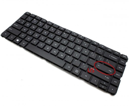 Tastatura HP Sleekbook 14 neagra. Keyboard HP Sleekbook 14. Tastaturi laptop HP Sleekbook 14. Tastatura notebook HP Sleekbook 14