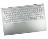 Tastatura Dell Inspiron 7501 Argintie cu Palmrest Argintiu si TrackPad iluminata backlit. Keyboard Dell Inspiron 7501 Argintie cu Palmrest Argintiu si TrackPad. Tastaturi laptop Dell Inspiron 7501 Argintie cu Palmrest Argintiu si TrackPad. Tastatura notebook Dell Inspiron 7501 Argintie cu Palmrest Argintiu si TrackPad