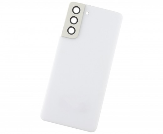 Capac Baterie Samsung Galaxy S21 5G G991B G991U G991W G991N G9110 Phantom White. Capac Spate Samsung Galaxy S21 5G G991B G991U G991W G991N G9110 Phantom White
